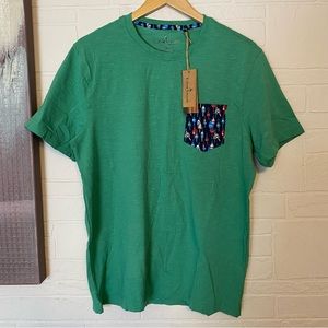 Tailor Vintage Buoy Print Pocket Tee NWT M